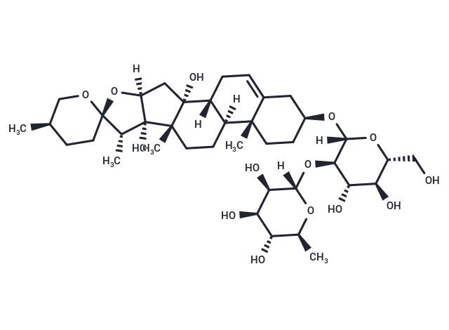 Ophiogenin 3-O-α-L-rhamnopyranosyl-(1→2)-β-D-glucopyranoside