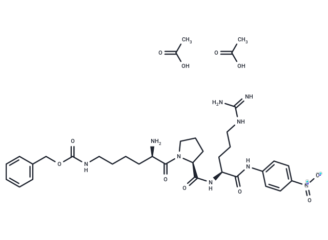 D-Lys(Z)-Pro-Arg-pNA diacetate