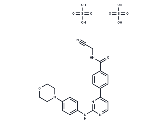 Momelotinib sulfate