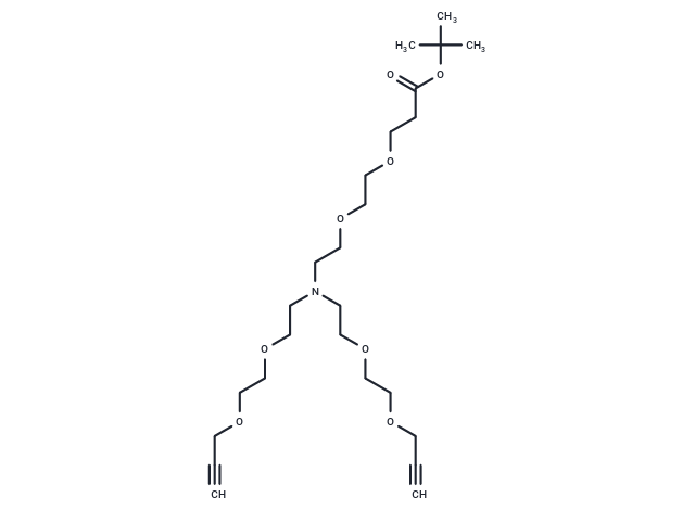 N-(PEG2-Boc)-N-bis(PEG2-propargyl)