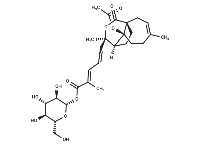 Pseudolaric acid A-O-β-D-glucopyranoside