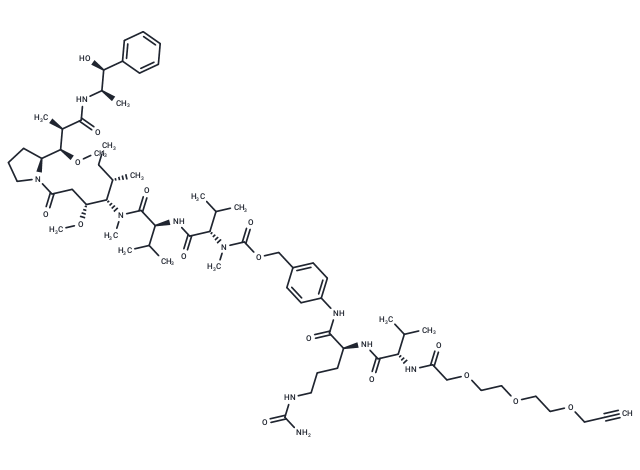 Acetylene-linker-Val-Cit-PABC-MMAE