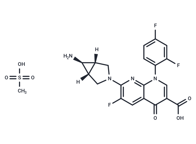 Trovafloxacin mesylate