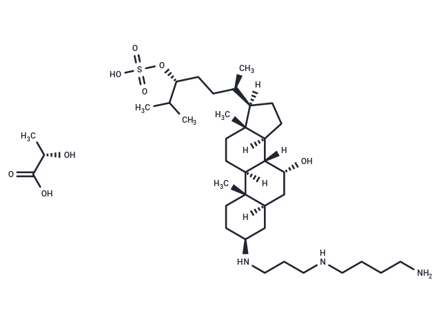 Squalamine lactate