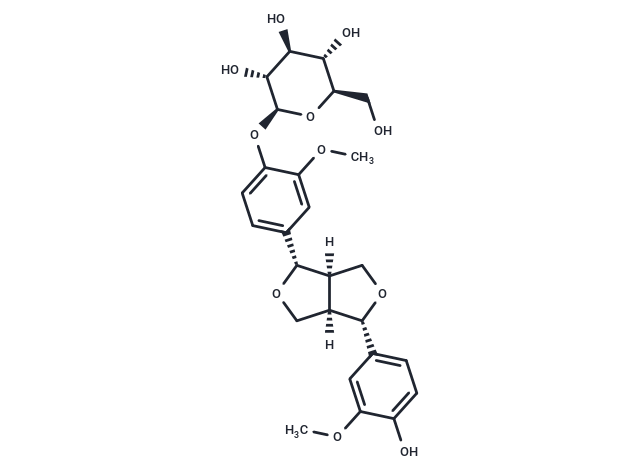 Pinoresinol 4-O-β-D-glucopyranoside