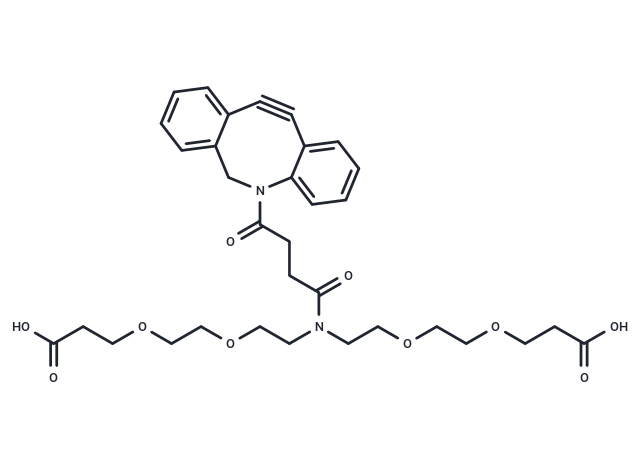 N-DBCO-N-bis(PEG2-C2-acid)