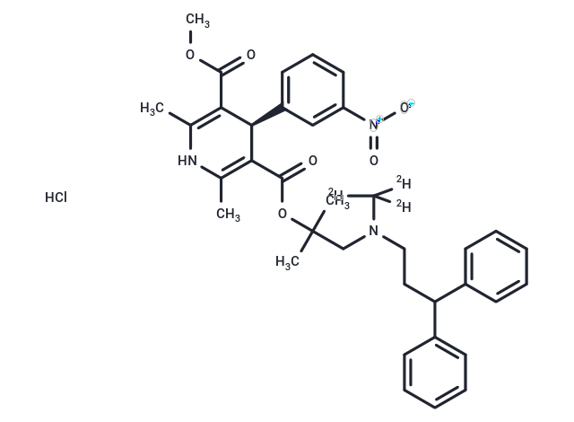 (R)-Lercanidipine-d3 hydrochloride