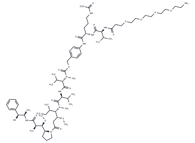 Amino-PEG4-Val-Cit-PAB-MMAE