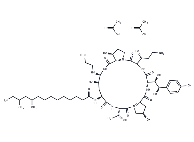 Caspofungin Acetate [179463-17-3]