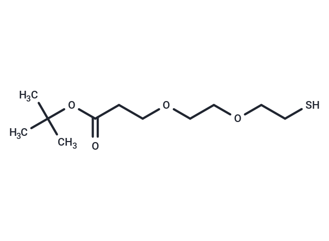 Thiol-PEG2-t-butyl ester