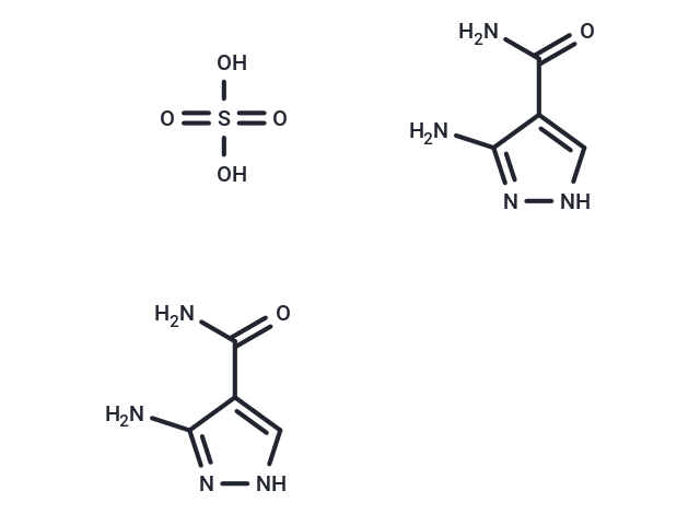 3-Amino-4-pyrazolecarboxamide hemisulfate