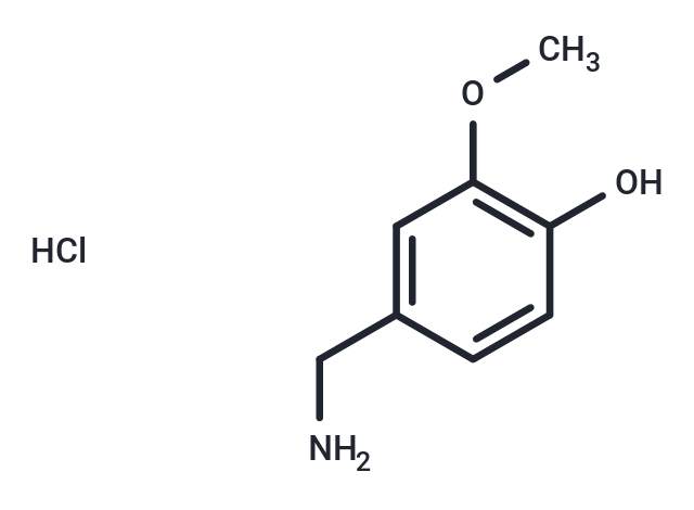 4-Hydroxy-3-methoxybenzylamine hydrochloride