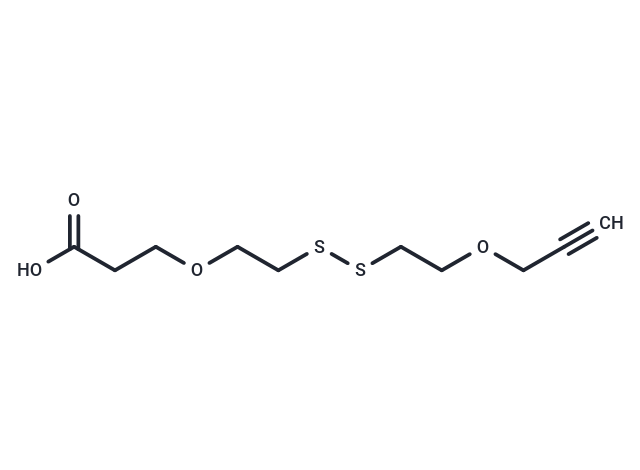 Propargyl-PEG1-SS-PEG1-acid