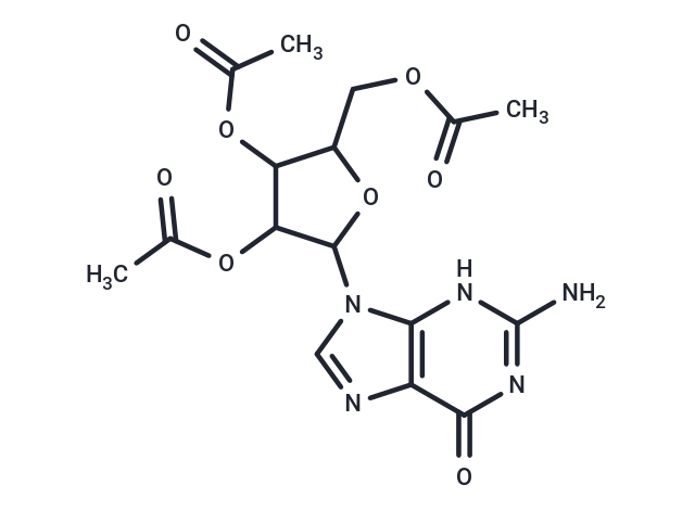 2′,3′,5′-Tri-O-acetyl Guanosine