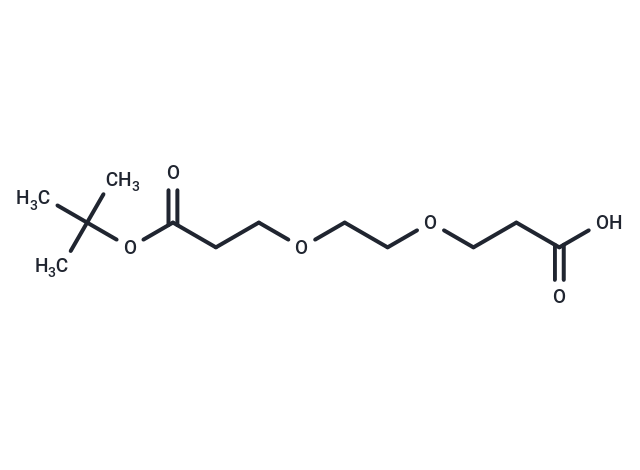 Acid-PEG2-C2-Boc