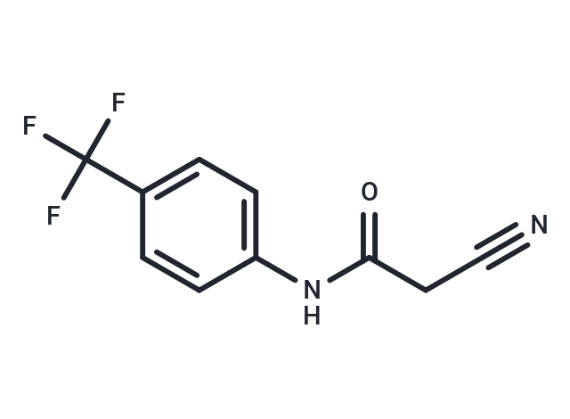 2-Cyano-N-(4-(trifluoromethyl)phenyl)acetamide