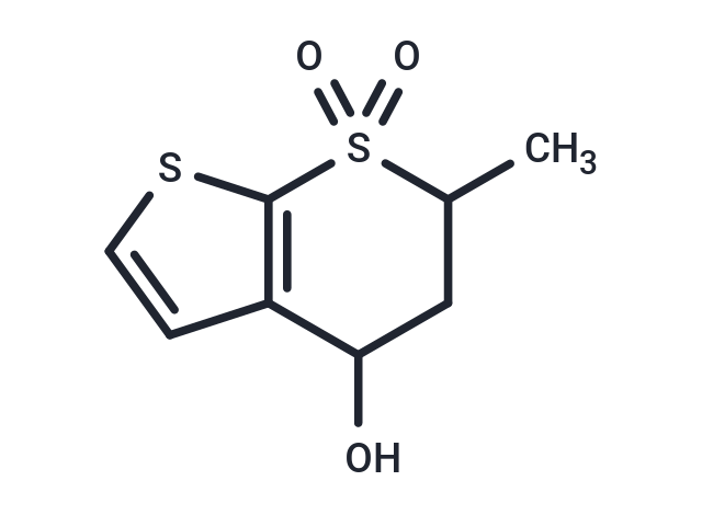 (4R,6S)-6-Methyl-7,7-dioxo-5,6-dihydro-4H-thieno[2,3-b]thiopyran-4-ol