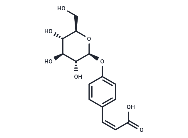 4-O-beta-Glucopyranosyl-cis-coumaric acid