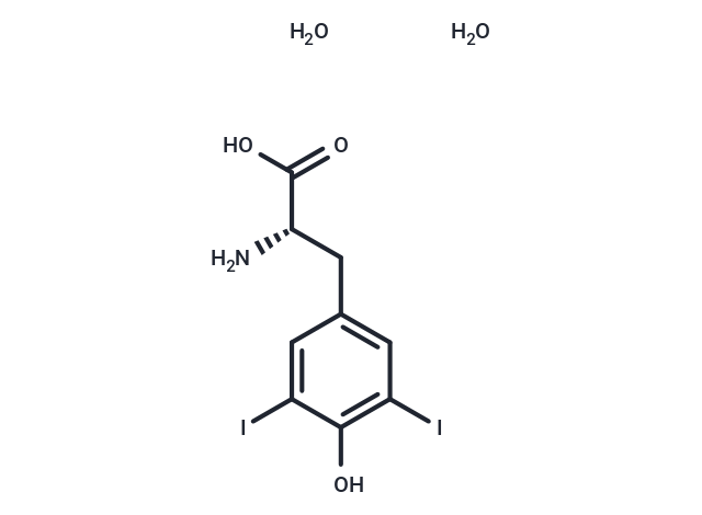 3,5-Diiodo-L-tyrosine dihydrate [300-39-0]