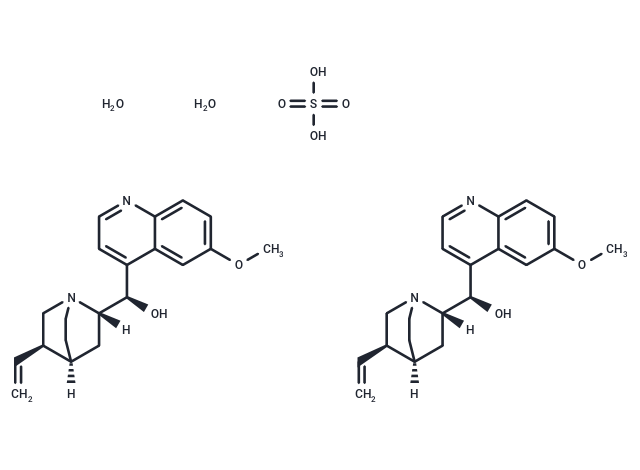 Quinine sulfate dihydrate