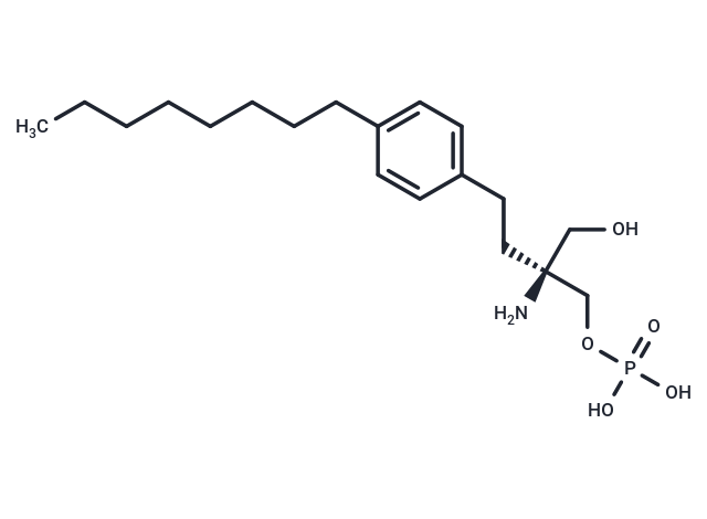 FTY720 (S)-Phosphate