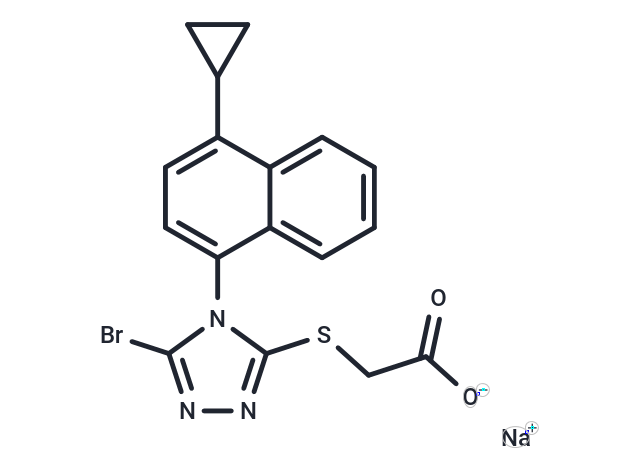 Lesinurad sodium