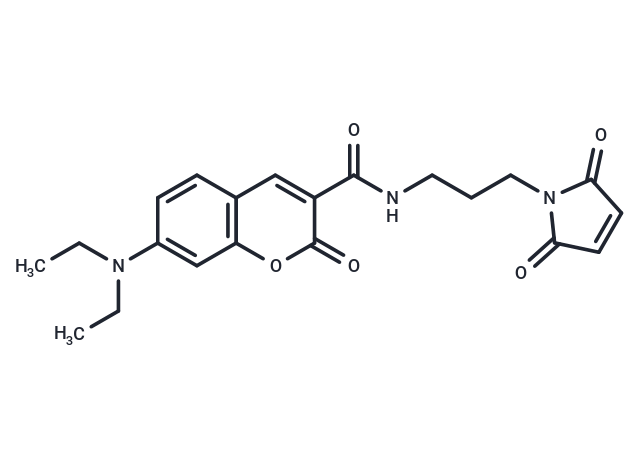 7-Diethylamino-3-N-(4-maleimidopropyl)carbamoylcoumarin