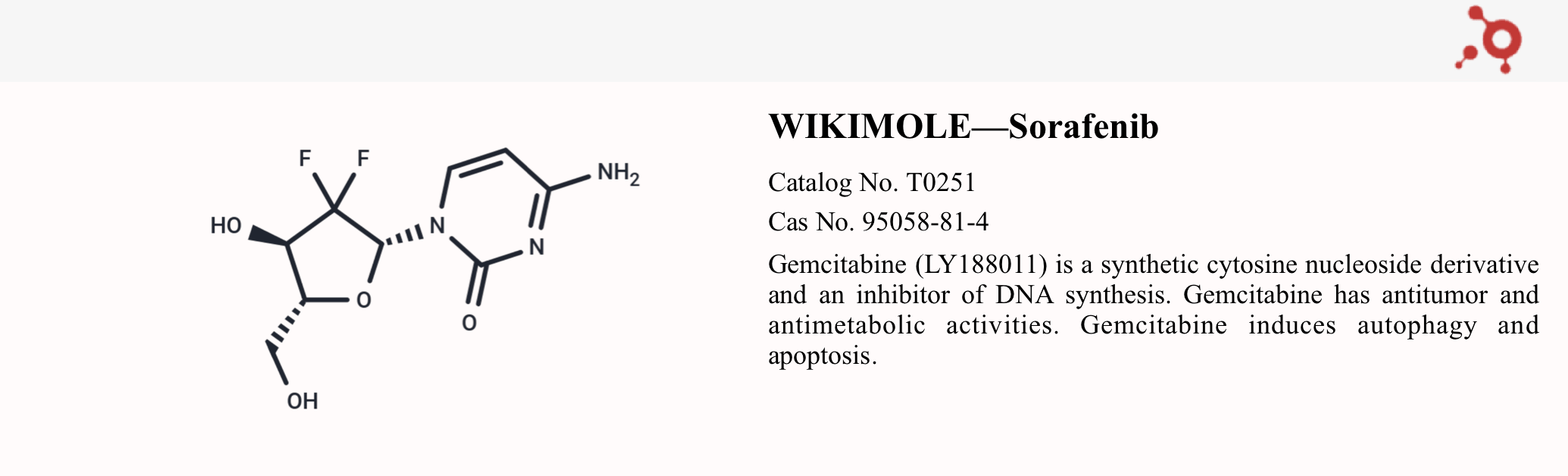 WIKIMOLE—Gemcitabine