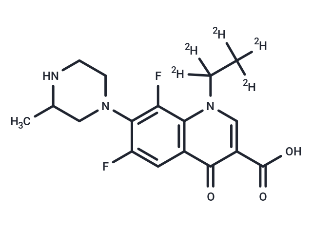 Lomefloxacin-d5