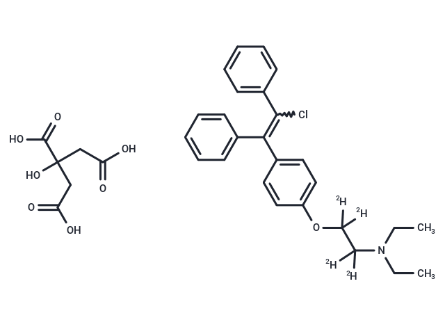 Zuclomiphene-d4 Citrate