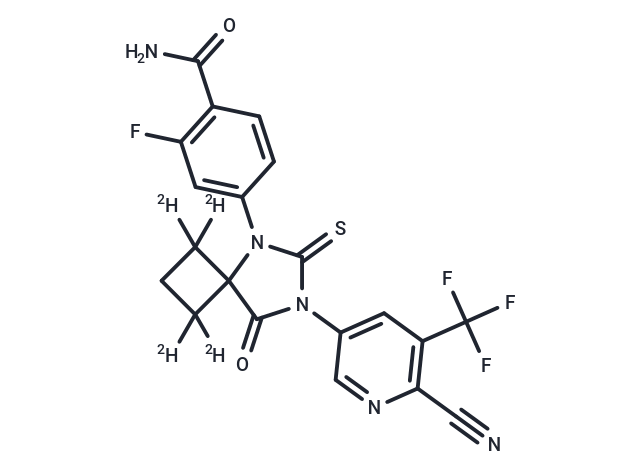 N-desmethyl Apalutamide-d4