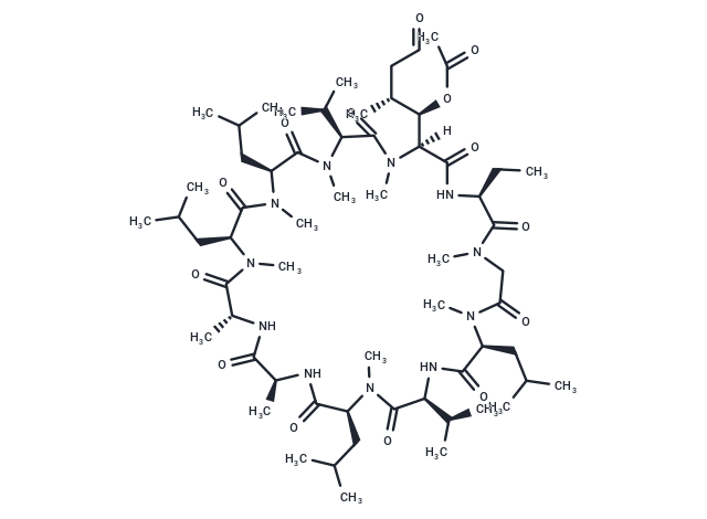 Acetyl-cyclosporin A aldehyde [121584-52-9]