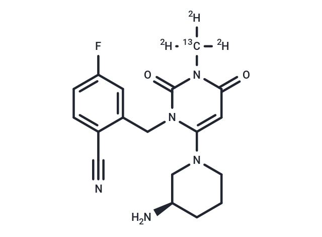 Trelagliptin-13C-d3