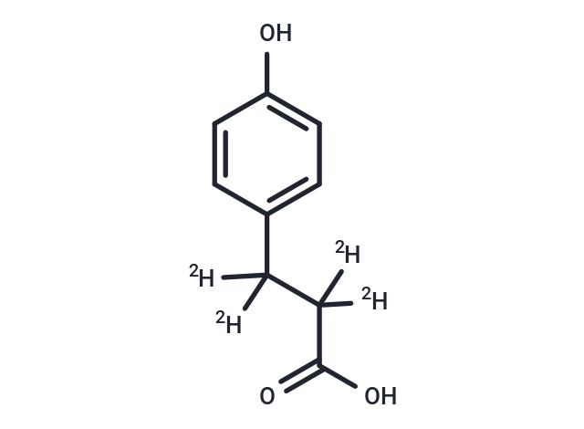 3-(4-Hydroxyphenyl)propionic acid-d4