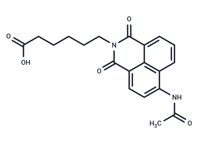 6-(4-Acetamido-1,8-naphthalamido)hexanoic acid