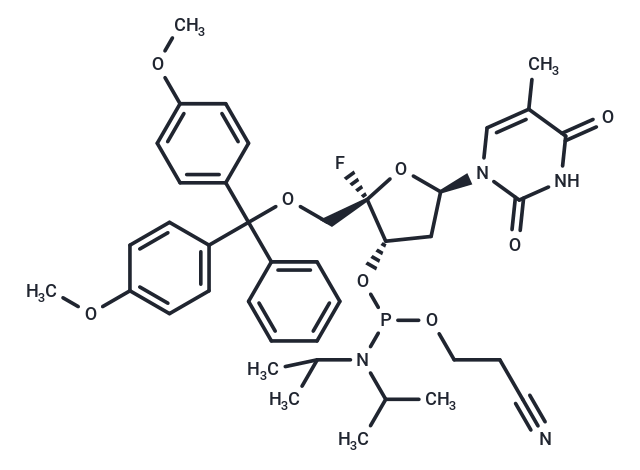 DMTr-4'-F-5-Me-U-CED phosphoramidite