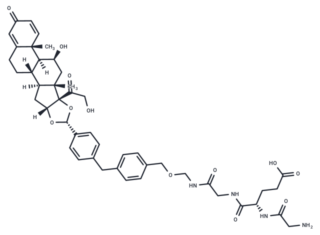 Glucocorticoid receptor agonist-1-Gly-Glu-Gly