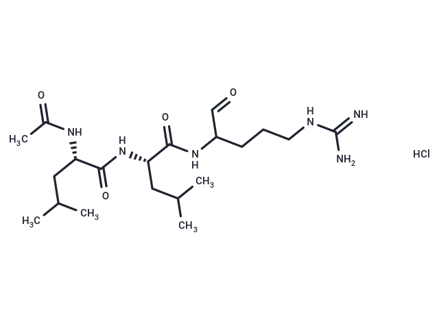 Leupeptin Ac-LL hydrochloride