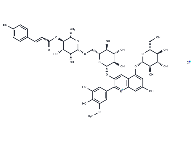 Petunidin-3-(p-coumaroyl-rutinoside)-5-glucoside