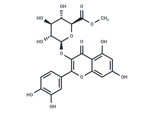 Quercetin 3-O-β-D-glucuronide-6''-methyl ester