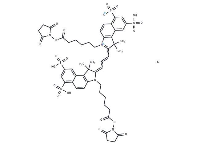 Sulfo-cyanine3.5 NHS ester tripotassium