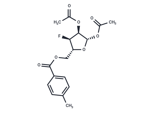 3-deoxy-3-fluoro-β-D-Ribofuranose 25