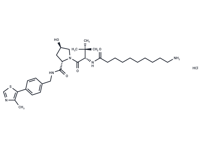 (S,R,S)-AHPC-CO-C9-NH2 hydrochloride