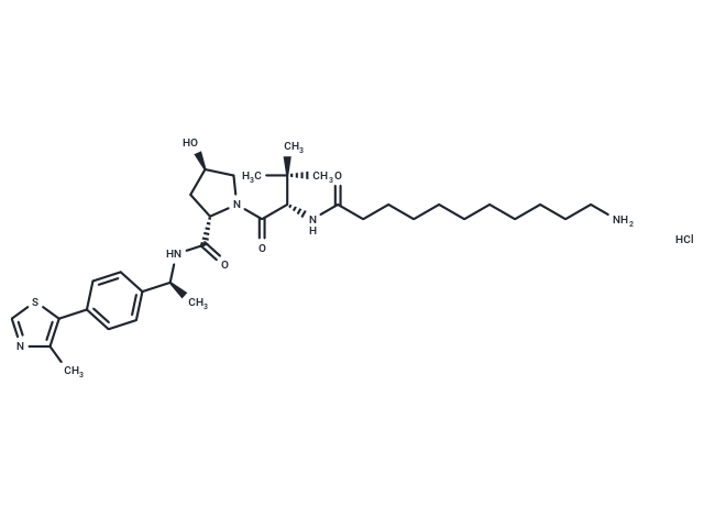 (S,R,S)-AHPC-Me-C10-NH2 hydrochloride