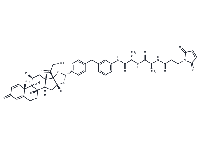 Glucocorticoid receptor agonist-1 Ala-Ala-Mal