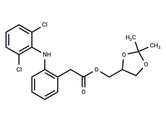 (2,2-Dimethyl-1,3-dioxolan-4-yl)methyl 2-(2-((2,6-dichlorophenyl)amino)phenyl)acetate