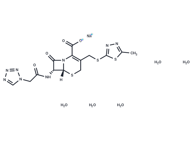 Cefazolin sodium pentahydrate