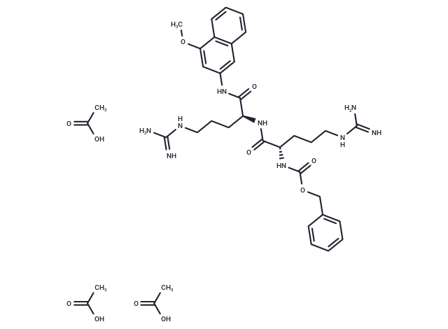 Z-Arg-Arg-4MβNA triacetate