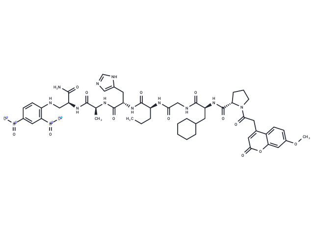 Mca-P-Cha-G-Nva-HA-Dap(DNP)-NH2