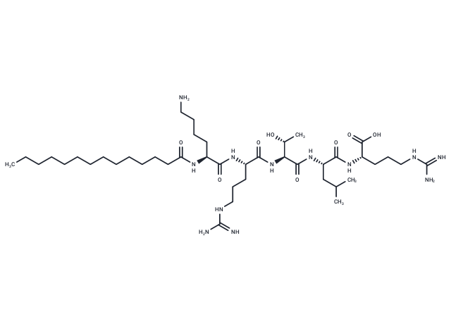 N-Myristoyl-Lys-Arg-Thr-Leu-Arg